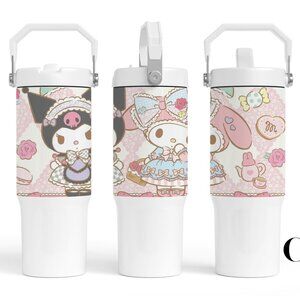Custom Personalized 30OZ Sanrio Kawaii My Melody Bunny, Hello Kitty, Kuromi, 30o